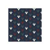 Hudson Deer Flannel Navy- 82220103B-04